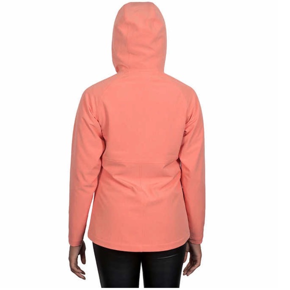 Kirkland Signature Ladies Softshell Jacket, Orange (3X) - Picture 3 of 8